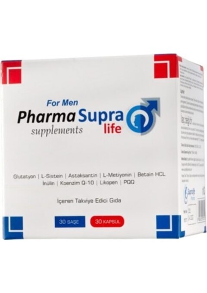 Supralife Pharma Pharmasupra Life For Men 30 Kapsül 30
