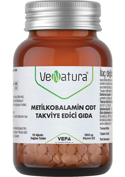 B12 Metilkobalamin Odt 90 Tablet
