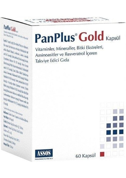 Panplus Gold 60 Kapsül