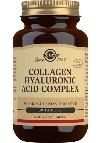 Hyaluronic Acid Collagen Complex 30 Tablet