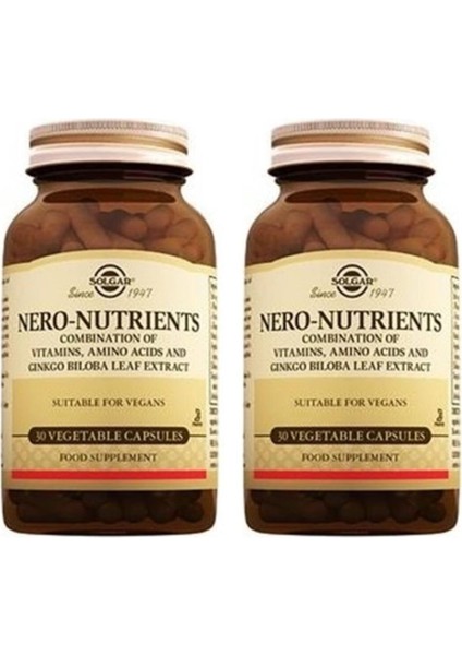 Nero-Nutrients 30 Kapsül 2 Adet