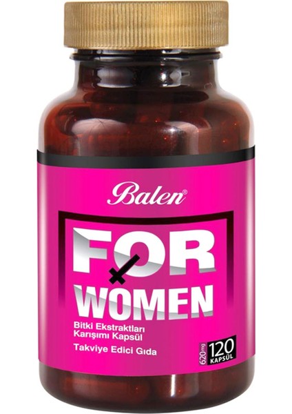For Woman 620 Mg 120 Kapsül.