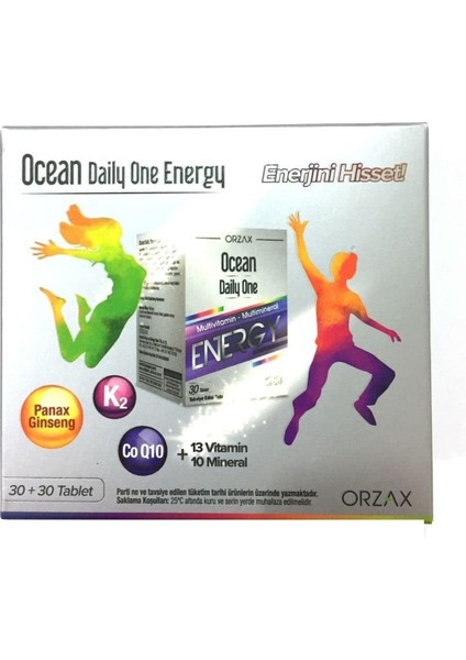Ocean Daily One Energy 30+30 Tablet fiyatları