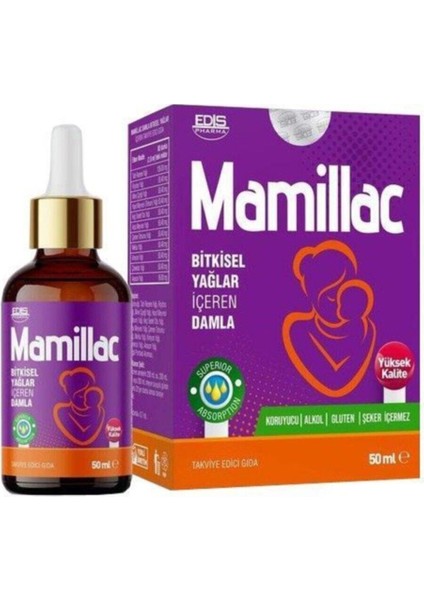 Mamillac Bitkisel Damla 50ml