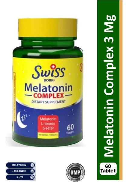 Bork Melatonin Complex 3 Mg 60 Tablet