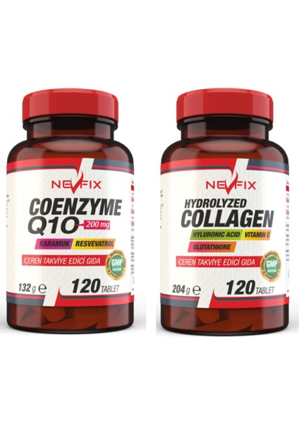 Collagen 120 Tablet Coenzyme Q10 200 Mg 120 Tablet