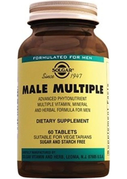 Male Multiple 60 Tablet