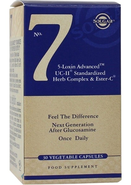 No.7 Vegetable 30 Kapsül