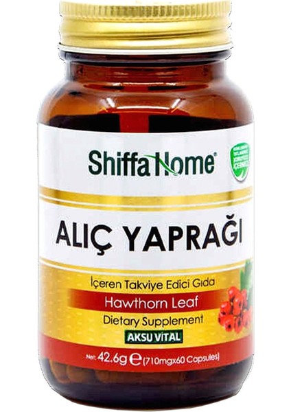 Shiffa Home Alıç Yaprağı 60 Kapsül