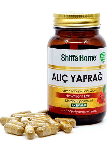Shiffa Home Alıç Yaprağı 60 Kapsül