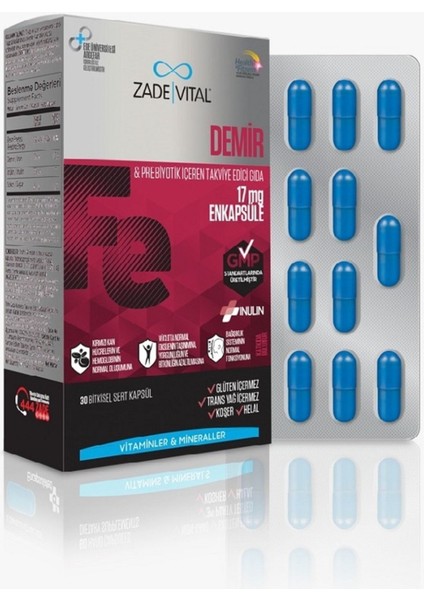 Iron (30 Kapsül)