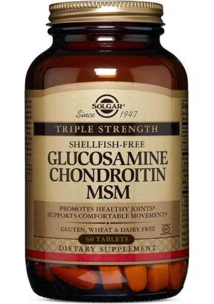 Glucosamin Chondroitin Msm 60 Tablet