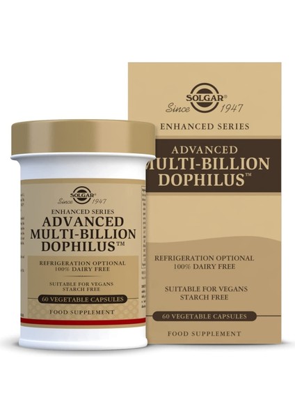 Advanced Multi-Billion Dophilus 60 Bitkisel Kapsül