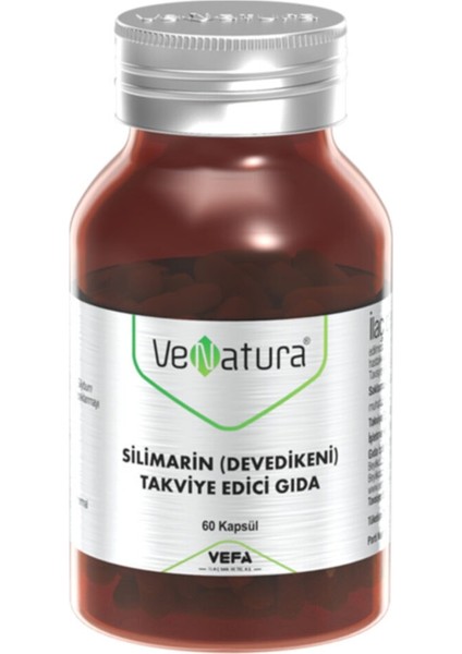 Silimarin (Deve Dikeni) Takviye Edici Gıda