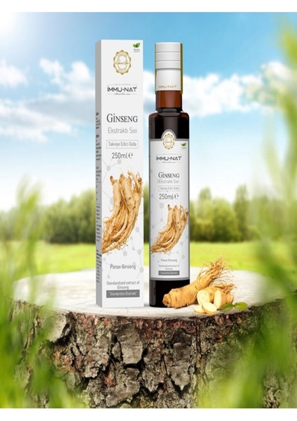 Immu-Nat Immunat Ginseng Ekstraktı 250 Ml