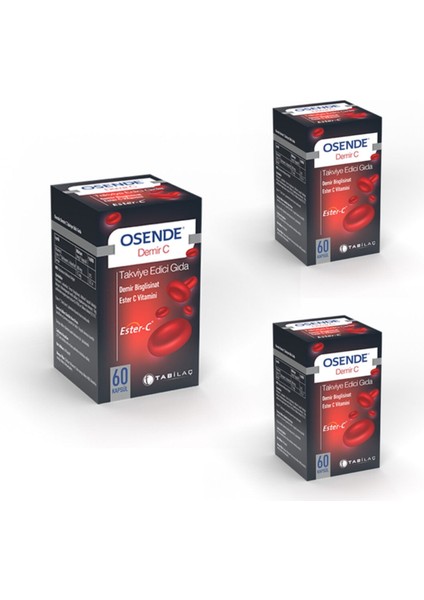 Demir C 60 Kapsül X3 Adet