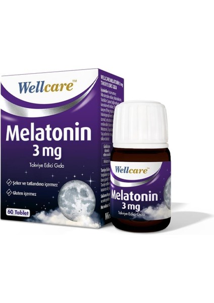 Melatonin 3 Mg 60 Tablet