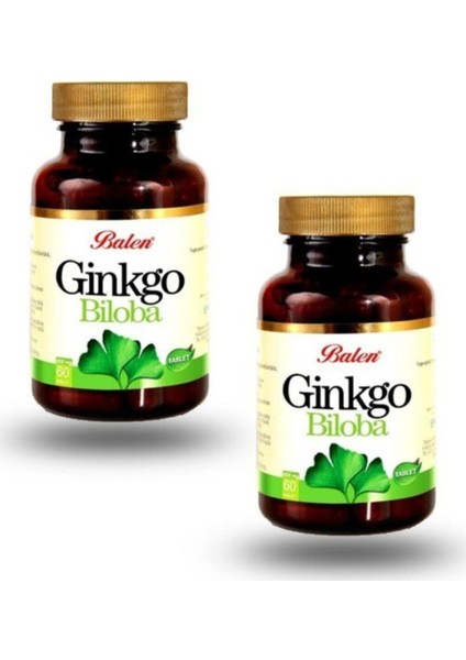 Ginkgo Biloba 60 Tablet X 2 Adet