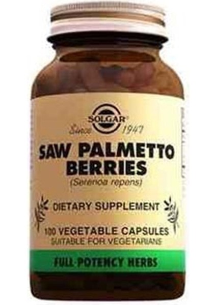Saw Palmetto Berries 100 Kapsül