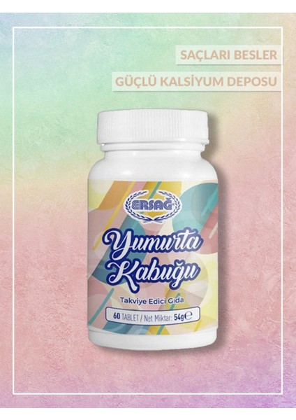 Yumurta Kabuğu Tableti