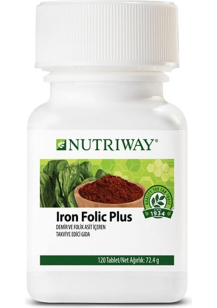 Nutriway Amway Iron Folic Plus Nutrıway™((120tablet))