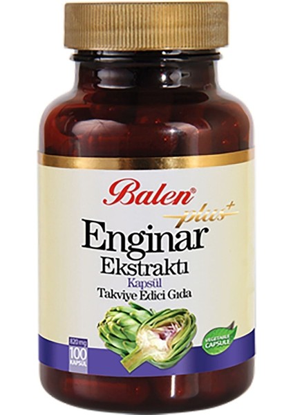 Enginar Plus Ekstraktı Kapsülü 820 Mg 100 Kapsül