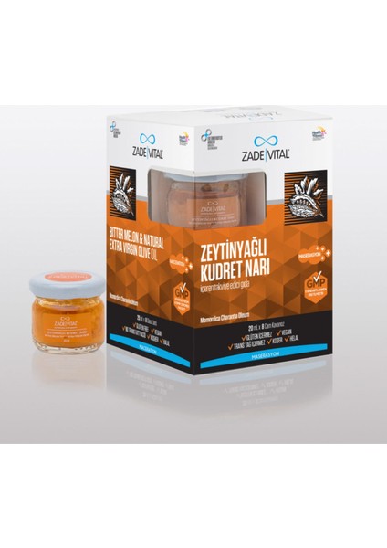 Zeytinyağlı Kudret Narı 1 Kutu 20 Ml X 8 Cam Kavanoz