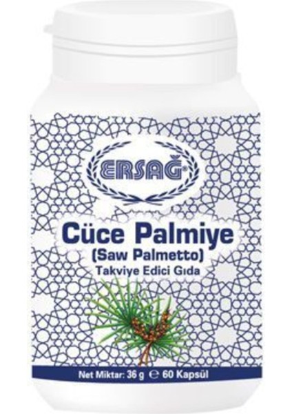 Cüce Palmiye Takviye Edici Gıda -60 Kapsül