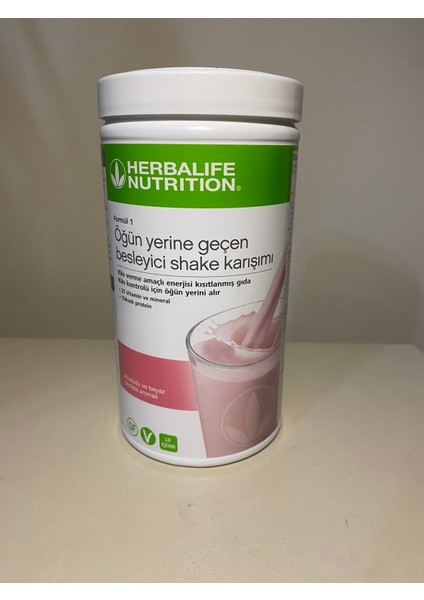 Formül 1 Öğün Yerine Geçen Besleyici Shake Karışımı