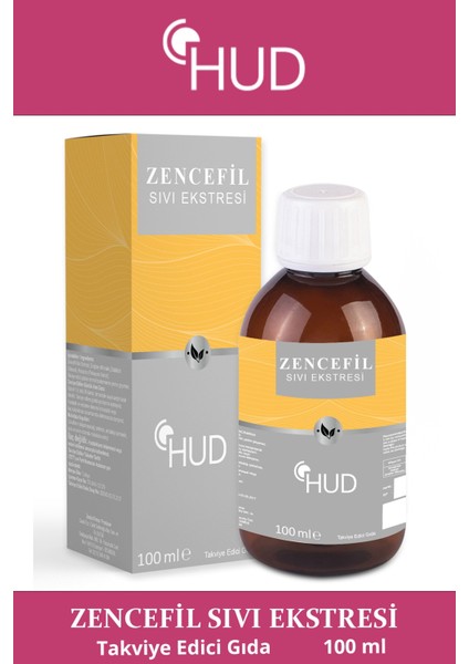 Zencefil Sıvı Ekstresi 100 Ml