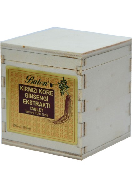 Kırmızı Kore Ginsengi Ekstraktı 120 Tablet fırsatları