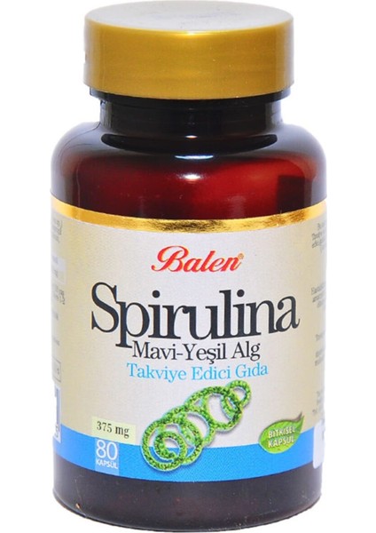 Spirulina 80 Kapsül fırsatları
