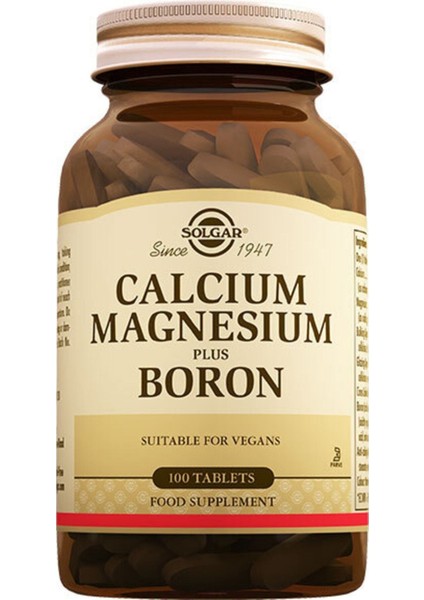 Calcium Magnesium Plus Boron 100 Tablet