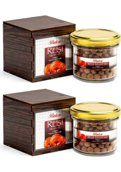 Reishi Mantarı Tablet 300mg 200 2 Adet
