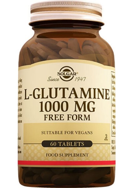 L-Glutamine 1000 Mg 60 Kapsül ( L Gulutamin)