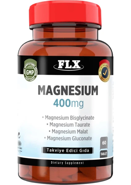 Flx Magnesium Bisglisinat Malat Taurat Glukonat 60 Tablet Cm