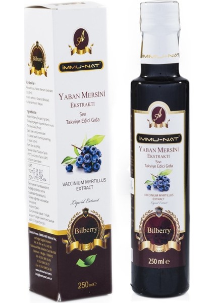 Immu-Nat Immunat Yaban Mersini Ekstraktı 250 Ml.