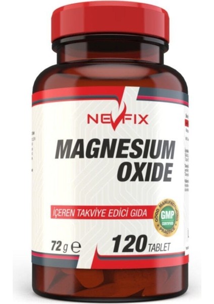 Magensium Oxide 250 Mg 120 Tablet Türkiyede Ilk Ve Tek