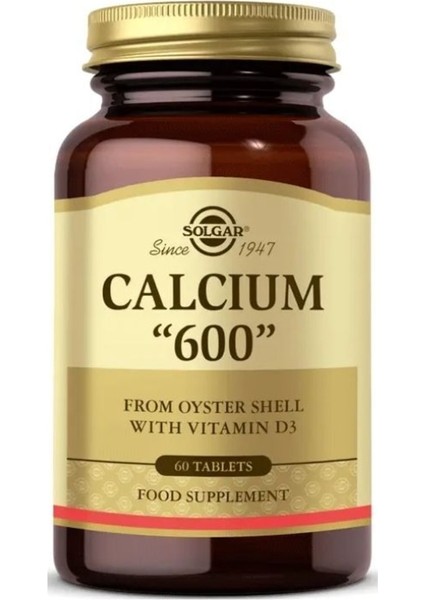 Calcium 600 Oyster Shell 60 Tablet