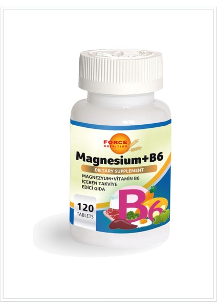 Nutrition Magnesium + B6 120 Tablet