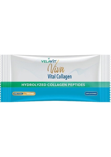 Viva Vital Collagen 30 Toz Saşe 10.000 Mg, Ekstra Glisinli Kollajen