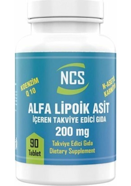 L-Carnitine Alpha Lipoic Acid Coenzyme Q10 100 Mg 90 Tablet