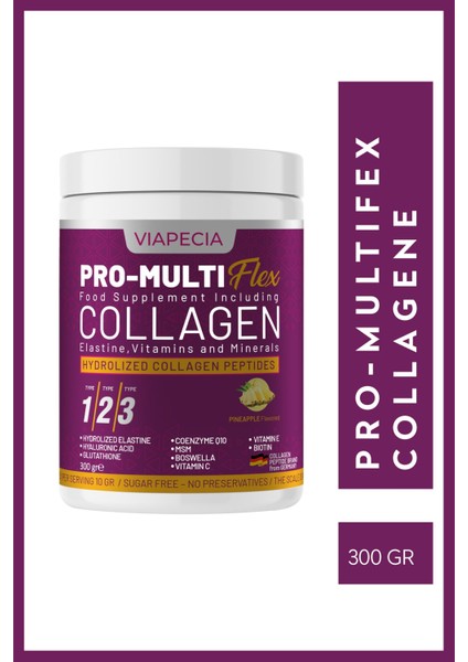 Pro-Multıflex Collagen Toz Ananas Aromalı 300 Gr