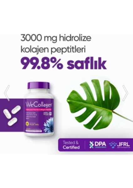 Wecollagen ® 45 Tablet Balık Kolajeni