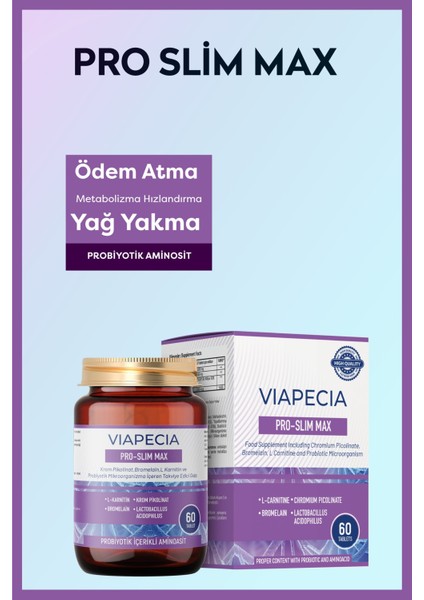 Vıapecıa Pro-Slimmax öddem Atma Hızlandırma,