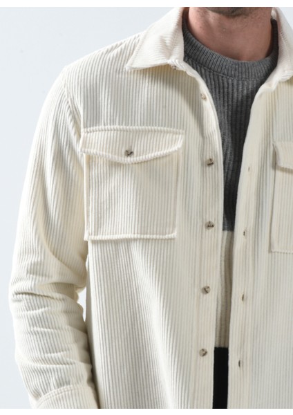 Standart Ekru Erkek Düz Ceket TAKEO fırsatları