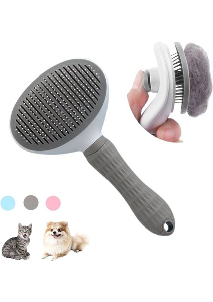 Pet Köpek Saç Fırçası Kedi Tarak Bakım Ve Bakım Kedi Fırçası Paslanmaz Çelik Tarak(Yurt Dışından)