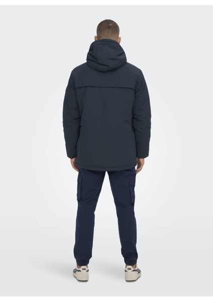 Koyu Lacivert Erkek Mont 22022654_ONSJAYDEN Parka Otw Vd fırsatları