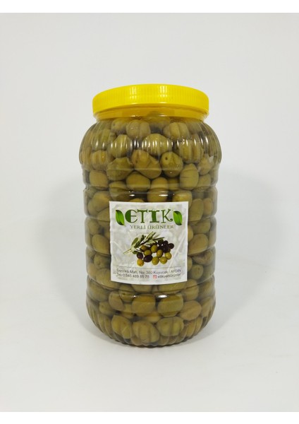 Memecik Cinsi Kırma Tatlanmış Zeytin 3 Kg