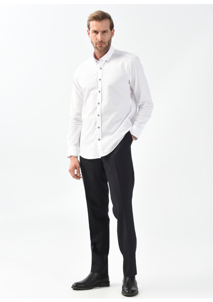 Normal Bel Normal Paça Regular Fit Lacivert Erkek Pantolon PN1014400287 fiyatları